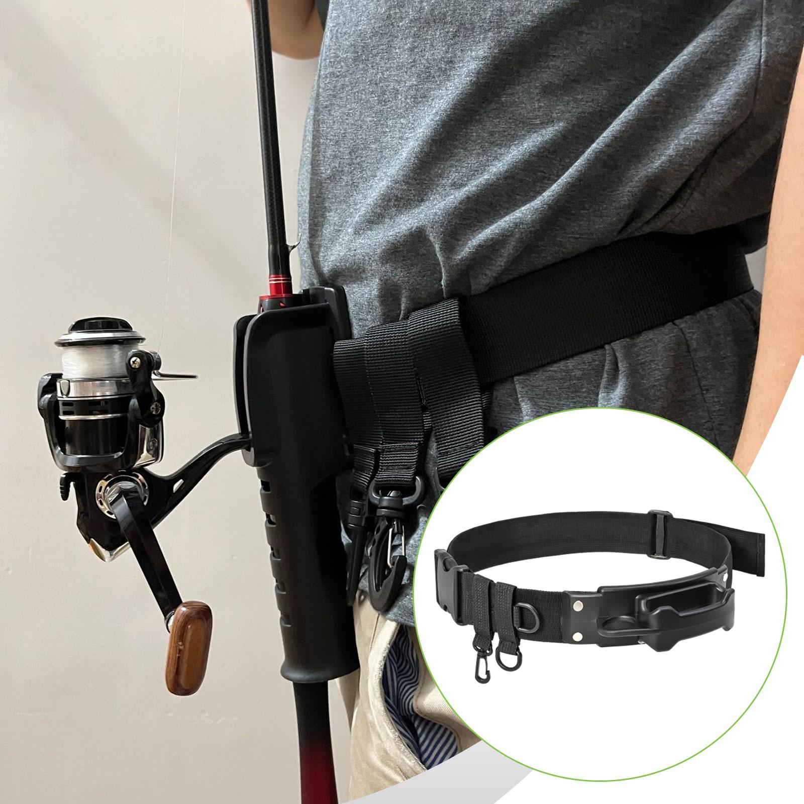 ベルト釣り竿ホルダー多用途長さ調節可能なオーガナイザーアクセ - Fishing Belt のレビューと価格